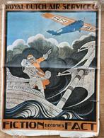 Poster Royal Dutch Air Service, Ophalen, Gebruikt