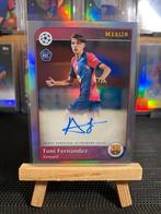 Toni Fernandez RC Autograph Barcelona Topps Merlin 2024/25, Ophalen of Verzenden, Nieuw, Buitenlandse clubs, Spelerskaart