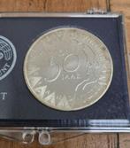 50 gulden 1987 half profiel van Juliana&Bernhard, Ophalen of Verzenden, Koningin Beatrix, 50 gulden, Zilver