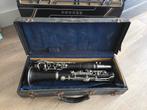 Zeldzame Antieke Kohlert Graslitz Bb klarinet met org koffer, Ophalen of Verzenden, Zo goed als nieuw, Hout