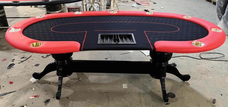 Professionele Pokertafel Cashgame- 25% Black Friday Korting!, Hobby en Vrije tijd, Gezelschapsspellen | Kaartspellen, Nieuw, Vijf spelers of meer