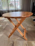 Klaptafeltje Ikea 60 doorsnede, 62 hoog, prima staat, Huis en Inrichting, Ophalen, Zo goed als nieuw, Rond, 50 tot 100 cm
