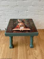 Brocante krukje met decoupage konijn, Antiek en Kunst, Curiosa en Brocante, Ophalen