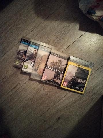 5 PS3 games beschikbaar voor biedingen
