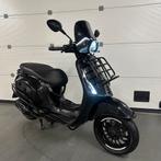 Vespa Sprint 2021 Brom 45kmh Zwart Vol opties MET GARANTIE, Ophalen, Overige modellen, Maximaal 45 km/u, Zo goed als nieuw