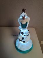 Frozen Olaf Lamp, Ophalen, Overige figuren, Zo goed als nieuw, Beeldje of Figuurtje