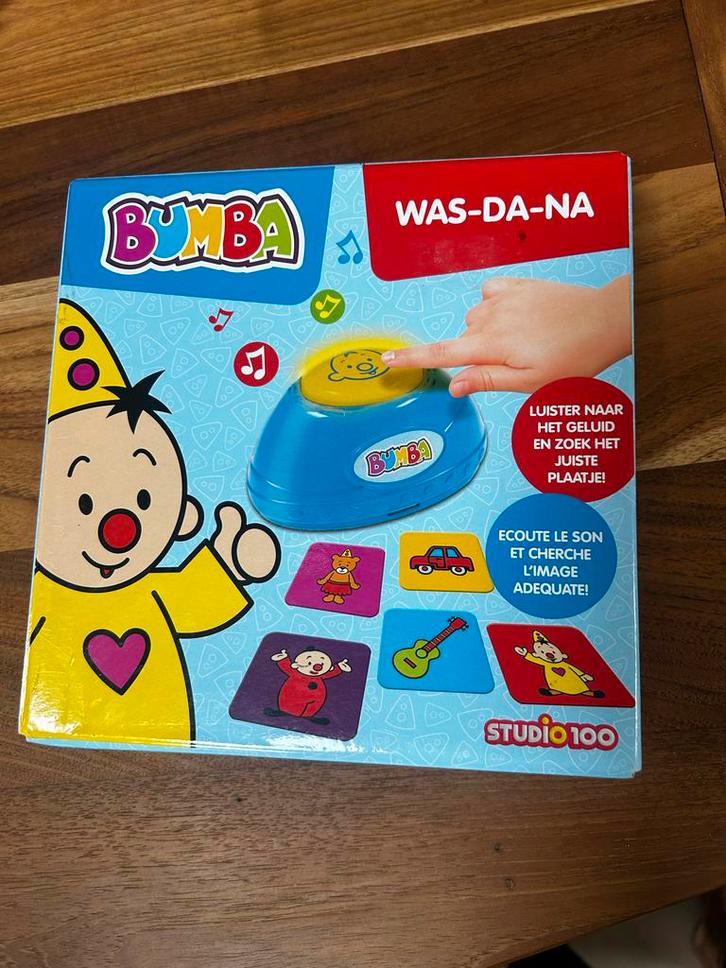 Bumba Geluidenspel Was-da-na, Kinderen en Baby's, Speelgoed | Educatief en Creatief, Gebruikt, Taal en Lezen, Met licht, Ophalen of Verzenden