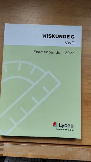 Lyceo examenbundel Wiskunde C vwo