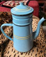 Antieke Koffiepot met bovenop Filter en Deksel, Ophalen of Verzenden