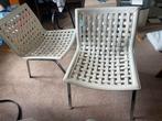 Fasem Net W fauteuil wit 2x italiaans leer, Huis en Inrichting, Fauteuils, Ophalen, Gebruikt, 75 tot 100 cm