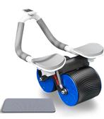 Ab roller 2 Blue: Optimale Core Workout: Multifunctionele, Sport en Fitness, Fitnessmaterialen, Ophalen of Verzenden, Nieuw, Buikspierwiel
