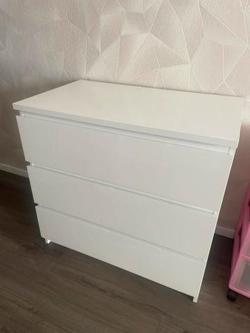 Witte ikea malm kast - afbeelding 4