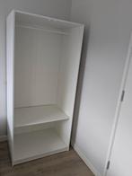 KLEPPSTAD - Kledingkast met 2 deuren, wit, 79x176 cm, Ophalen, Gebruikt, 25 tot 50 cm