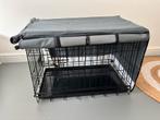 Hondenbench 76x47x55 zwart, Dieren en Toebehoren, Hondenbenches, Ophalen, Gebruikt