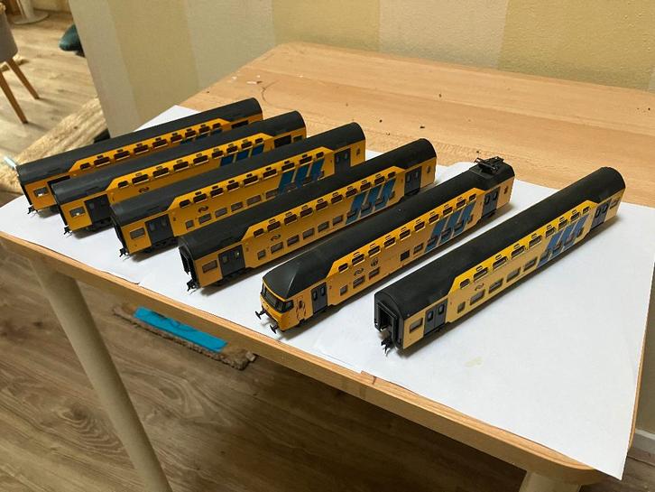 aangeboden lima, Hobby en Vrije tijd, Modeltreinen | H0, Gebruikt, Wagon, Gelijkstroom, Lima, NS, Ophalen of Verzenden