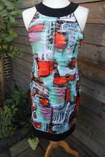 Jurk zwart/ blauw/ rood Joseph Ribkoff mt 38 Vaste prijs OPR, Maat 38/40 (M), Blauw, Joseph Ribkoff, Ophalen of Verzenden