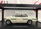 KK-Scale 1:18 BMW 2002 Alpina 1974 wit nieuw in verpakking, Hobby en Vrije tijd, Modelauto's | 1:18, Ophalen of Verzenden, Nieuw