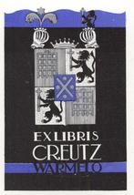 0480 Ex Libris Nederland : Jeanne Bieruma Oosting, 1947, Verzenden