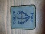Sfir 4 uitzending embleem 2004 en R/M embleem, Ophalen of Verzenden, Landmacht, Nederland, Embleem of Badge