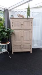 Eiken kast massief, Ophalen, Gebruikt, Klassiek, Teakhout