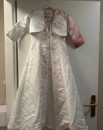 Vintage kinderjurk met bloemen, maat 134-140, Kleding | Dames, Trouwkleding en Trouwaccessoires, Ophalen of Verzenden, Gedragen