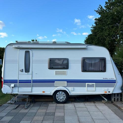Te koop: Hobby Excellent 440 SF (2007), Caravans en Kamperen, Caravans, Particulier, tot en met 4, 1000 - 1250 kg, Treinzit, Hobby