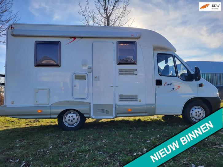 Fiat 2.0 JTD JOINT 44 WEING KM DISTR.VERVANGEN, Caravans en Kamperen, Campers, Bedrijf, tot en met 3, Half-integraal, Fiat, Diesel