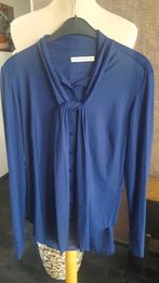 Kobaltblauwe top van travelstof Studio Anneloes mt M, Kleding | Dames, Blouses en Tunieken, Ophalen, Zo goed als nieuw