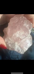 Raw Rose Quartz chunck, Ophalen of Verzenden