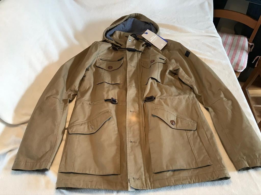 Jas voorjaar/herfst, Mills Brothers, maat L, Kleding | Heren, Jassen | Winter, Zo goed als nieuw, Maat 52/54 (L), Beige, Ophalen of Verzenden