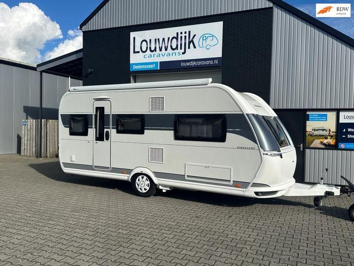HOBBY Excellent 495 UL ’22 (Mover, Luifel), Caravans en Kamperen, Caravans, Bedrijf, tot en met 4, 1250 - 1500 kg, Rondzit, Hobby