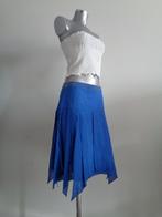 Seafolly koningsblauwe katoenen rok, Nieuw, maat 10-NL38, Nieuw, Seafolly, Blauw, Knielengte