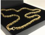 Byzantijnse ketting, 0,75 cm, 104 gram, massief, Sieraden, Tassen en Uiterlijk, Kettingen, Ophalen, Verstelbaar, Zo goed als nieuw