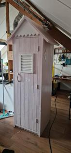 Strandhuis Kledingkast met Hoogslaper Speelruimte, Ophalen, Overige materialen, Gebruikt, Strandhuis