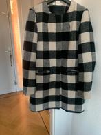 Dames jas ( winter) zwart/ witte ruit, Kleding | Dames, Jassen | Winter, Zwart, Ophalen of Verzenden, Zo goed als nieuw, Maat 36 (S)