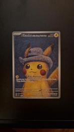 Pikachu Van Gogh Grey Felt Hat–Nieuw & Origineel, Ophalen of Verzenden, Nieuw, Losse kaart
