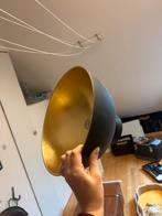 Lampenkap zwart en goud, Ophalen of Verzenden