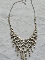 Bling bling ketting, Ophalen of Verzenden, Zilver, Overige materialen