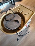 Draaischijf - Pottenbakken draaischijf, zgan incl toebehoren, Hobby en Vrije tijd, Pottenbakken, Ophalen, Zo goed als nieuw