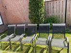 Tuinstoelen 5 stuks, Ophalen, Gebruikt, Stapelbaar