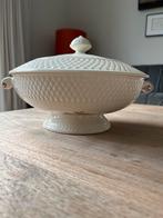 Spode’s Mansard Copeland dekschaal met gele roos vintage, Gebruikt, Ophalen of Verzenden, Schaal of Schalen, Wedgwood