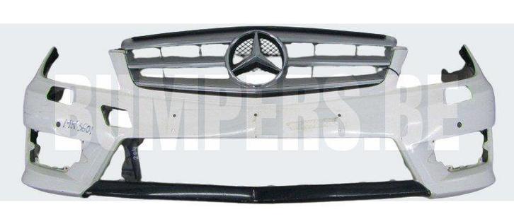 Bumper Mercedes C Klasse W204 AMG Facelif 11- A2048807847 Vo, Auto-onderdelen, Carrosserie en Plaatwerk, Bumper, Voor, Gebruikt