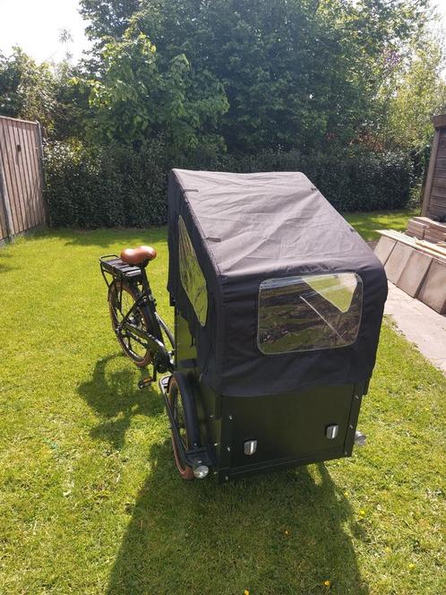 Elektrische troy bakfiets, Fietsen en Brommers, Fietsen | Bakfietsen, Zo goed als nieuw, Overige merken, 4 kinderen of meer, Elektrisch