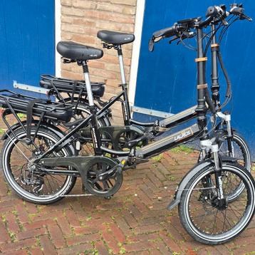 2x Lacros Scamper S200 Elektrische Vouwfietsen beschikbaar voor biedingen