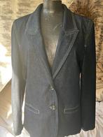 ZARA denim blazer L, Kleding | Dames, Ophalen of Verzenden, Zo goed als nieuw, Blauw