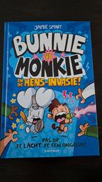 Bunnie vs Monkie en de Mens-Invasie!, Boeken, Ophalen of Verzenden, Nieuw, Jamie Smart, Verhalen