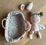 Little dutch knuffelpop baby Rosa met reiswieg speen fles, Kinderen en Baby's, Speelgoed | Knuffels en Pluche, Ophalen of Verzenden