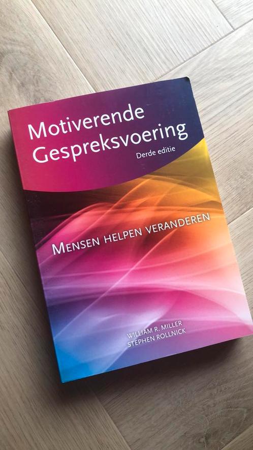 William R. Miller - Motiverende gespreksvoering, Boeken, Psychologie, Zo goed als nieuw, Ophalen of Verzenden