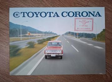 Toyota Corona brochure - 1966 beschikbaar voor biedingen
