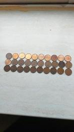Munten Koningin Juliana van 1950 tot 1979 compleet, Ophalen of Verzenden, Koningin Juliana, 1 cent, Setje